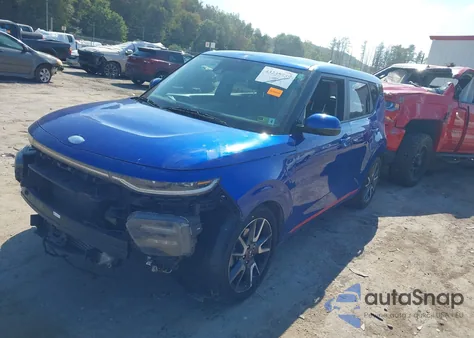 2020 Kia Soul Gt-Line Turbo из США, поврежденный, VIN KNDJ53AF5L7109088